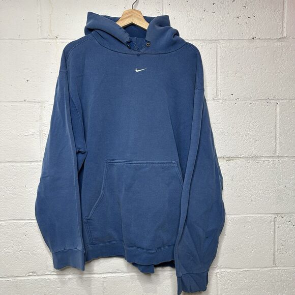 トップス 90s NIKE White Tag Center Logo Sweat Vtg 90's Nike White Tag Sweatshirt Youth Sz M 10-12